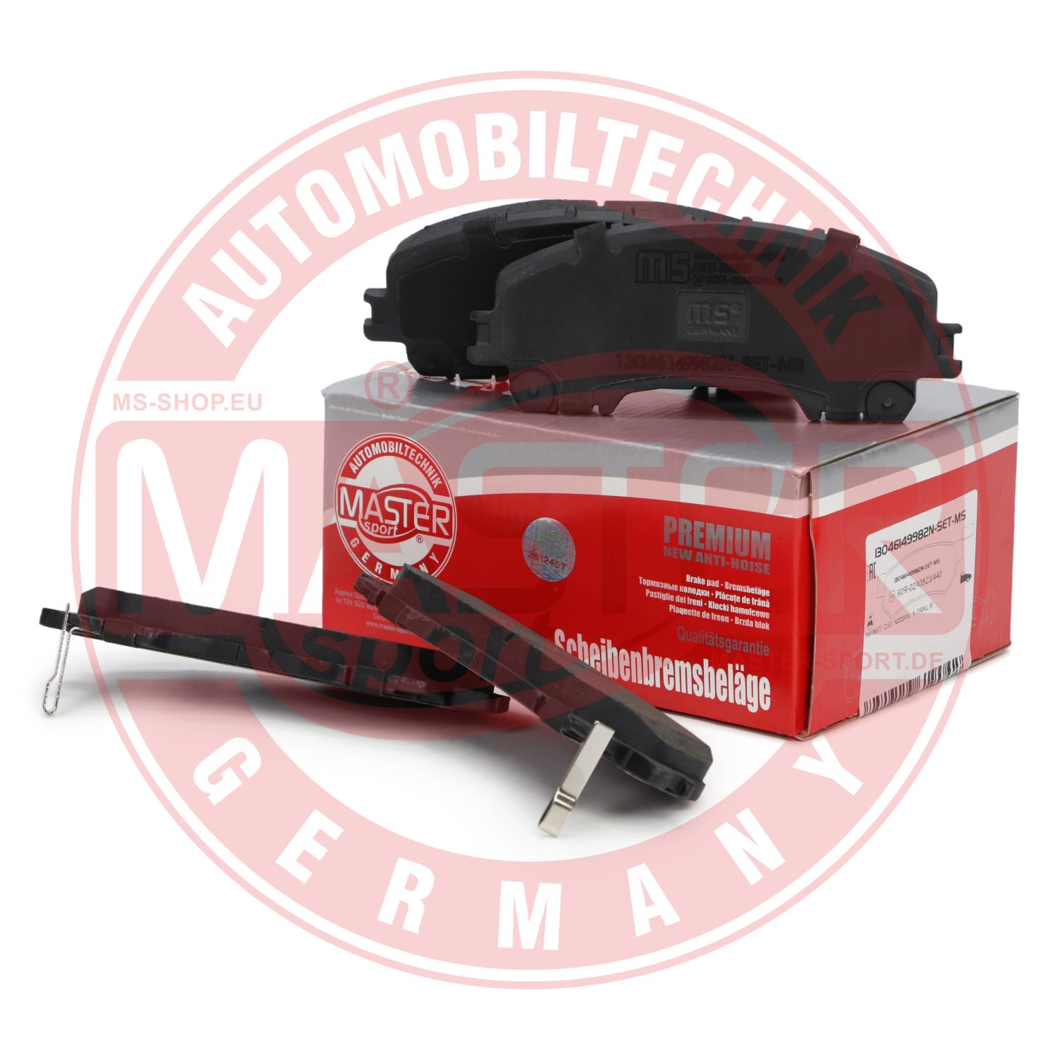 Placute frana MASTERSPORT GERMANY 13046149982N-SET-MS